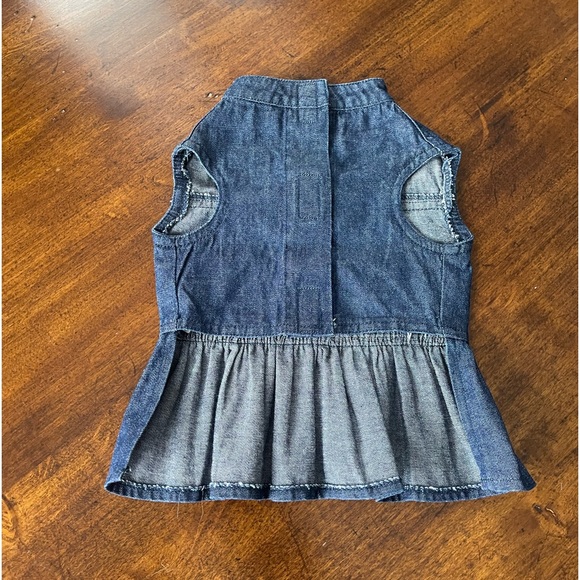 Diva Denim Dress for Dog - Picture 3 of 3